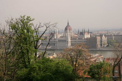 Parliament from the Fisherman's Bastion