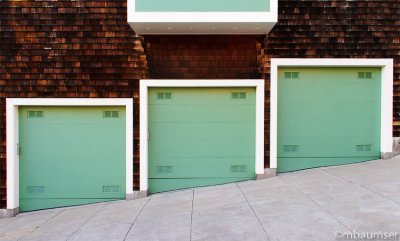 Three Garage Doors SF