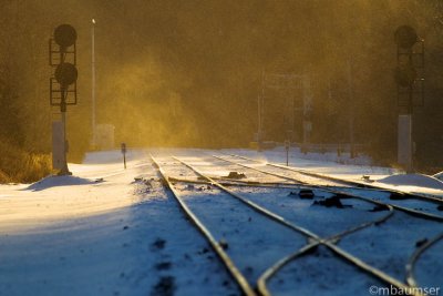 Snow On The Tracks