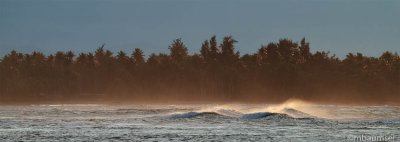 Sunset Wave In Puerto Rico