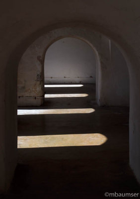 Light Through The Windows At Castillo de San Cristbal