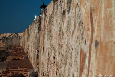 Wall At El Morro