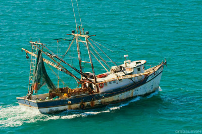 Commercial Fishing Boat off Key West