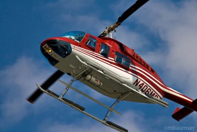 Heli' over my head