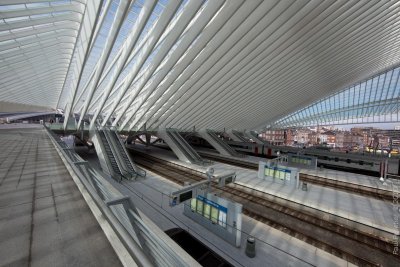 Belgium Liege Train Station