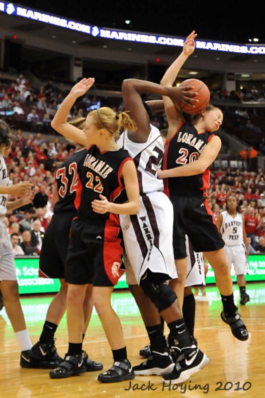 Fort Loramie Girls Basketball at State - 2010