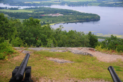 View of Fort Ticonderoga from Mt. Defiance