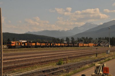 Maintenance Train in Jasper