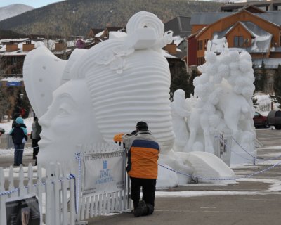International Snow Sculpture Championship  at Breckenridge