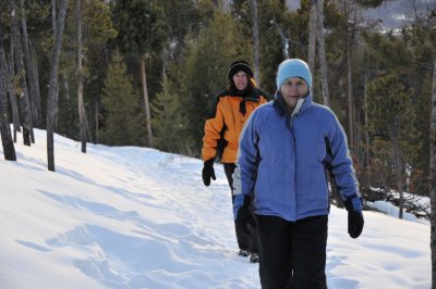 Hiking near lake Dillion, Colorado