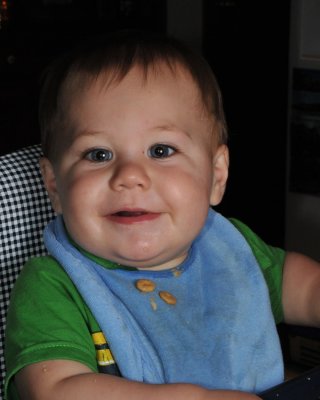 Mason enjoys a good meal (and lots of them)