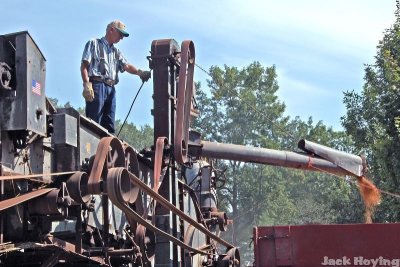 Keeping watch on the old Thresher