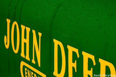 Dew on the John Deere