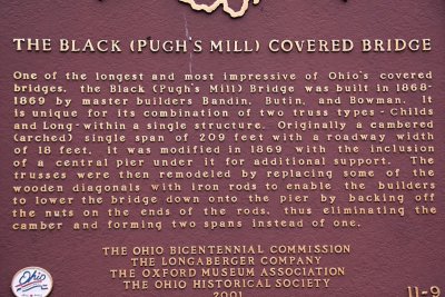 History of the Black (Pugh's) Bridge