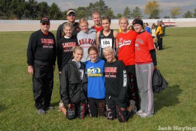 Fort Loramie Girls at Ohio State Cross Country Championships 2007