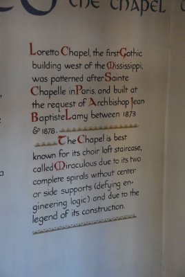 Loretto Chapel Description