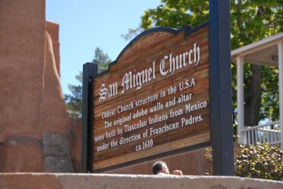 Marker for the Oldest Church