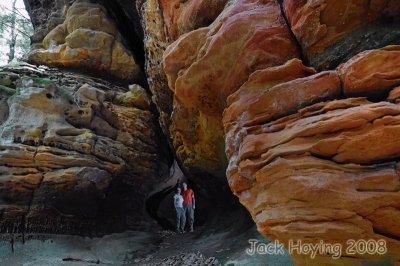 Inside Chapel Cave