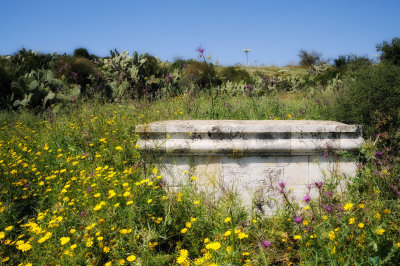 Muslim grave near Mirabel fortress