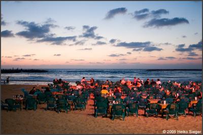 Tel Aviv - sunset at the beach