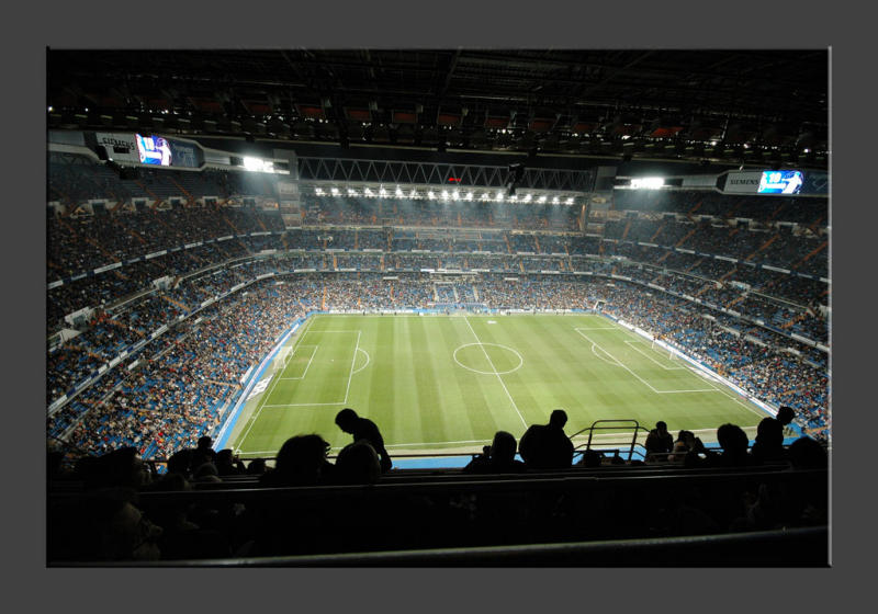 Real Madrid - The Bernabeu before kick off