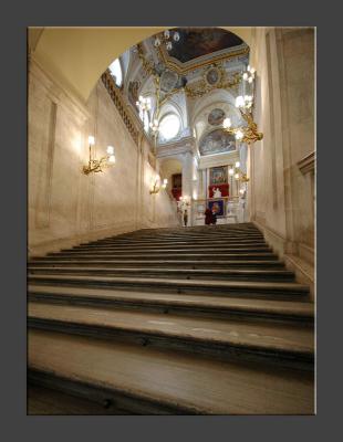 Palacio Real - Grand Entrance staircase(b)