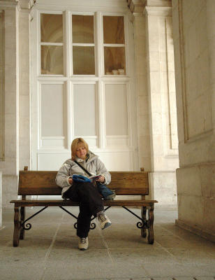 Resting in the Palacio Real