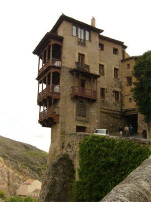 The hanging house