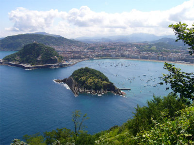 View of San Sebastian