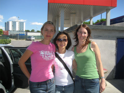 Laura, Karin and I