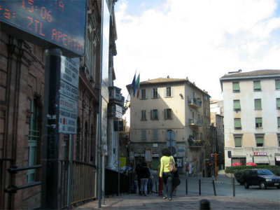 Town center of Perugia
