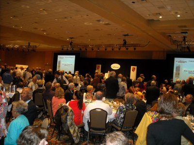 1800 people -- big screen TVs