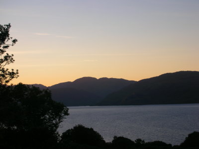 Sunrise over Loch Morar.JPG