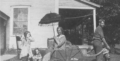 Alice Allen Gardner with Thurland and Al Gardner