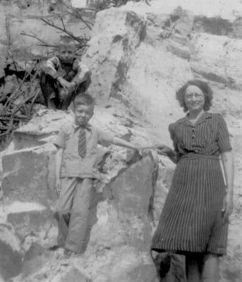 Rich with Mamie & Billy Gibson.