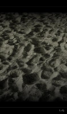 ...patterns in the sand...