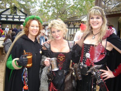 Wilma, Poison and Scorch.  Trouble if I ever saw it