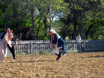 tossing the caber