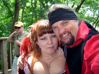 Me and Rae, both in Red!
