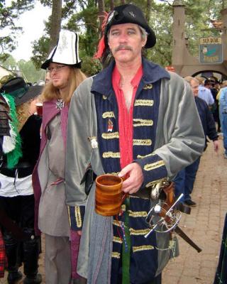 LBE shows off his pirate style