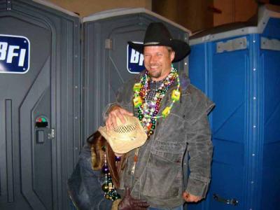 There just wasnt' enough room in the privy to do this there!