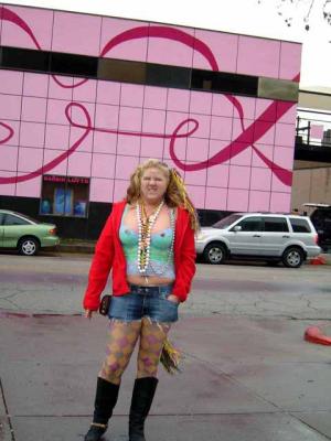 I told you before, I DON'T LIKE PINK!