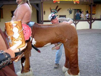 Uhhhhhh, Larry, that Redneck is strokin your...........and he's smiling..........I think he's done this before