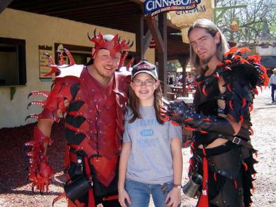 King Zavier and Shifty Threaten Cuthbert's daughter.
