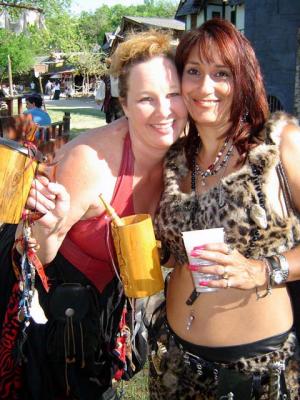 Wilma and Cajun Di.  Watch out New Mexico, the Woodchuck heads there next.