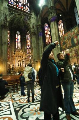 Duomo and some finnish tourists..
