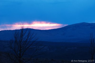 Yellowstone Sunset