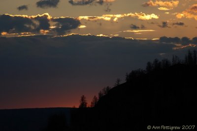 Yellowstone Sunset