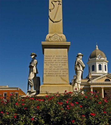 Civil War Memorial,   Japers  County Georgia