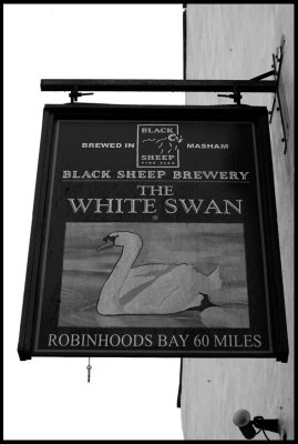 White Swan - pub sign